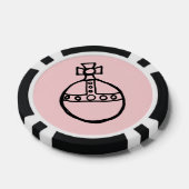 Globus Crucigar Poker Chips (Enkel)