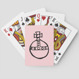 Globus Kruissteven Pokerkaarten