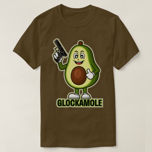 Glockamole T-shirt (Design voorkant)
