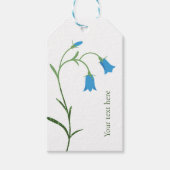 Glockenblumen Cadeaulabel (Voorkant)