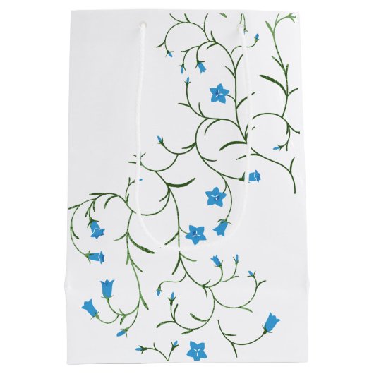 Glockenblumen Medium Cadeauzakje (Achterkant)