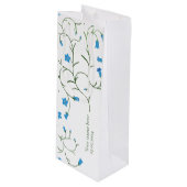Glockenblumen Wijn Cadeautas (Voorkant Gekanteld)