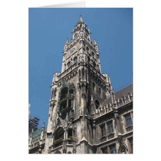 Glockenspiel Tower - München, Duitsland (Voorkant)