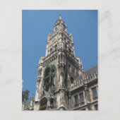 Glockenspiel Tower - München, Duitsland Briefkaart (Voorkant)