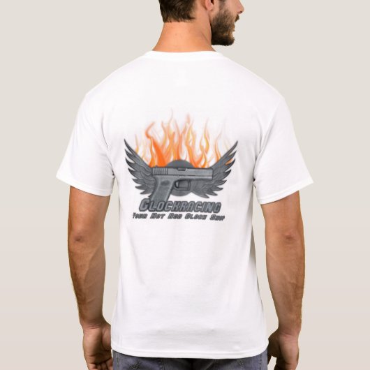 Glockracing Wing T-shirt (Achterkant)