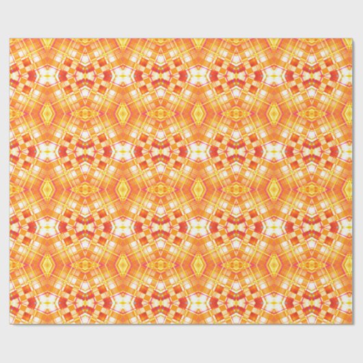 Gloden Shiny Tartan Pset, Pattern Cadeaupapier (Vlak)