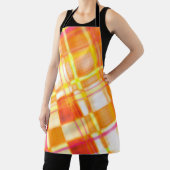 Gloden Shiny Tartan Pset, Pattern Schort (Insitu)