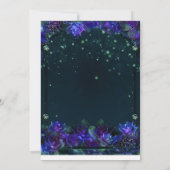 Gloed 15 Quinceañera, Paars Kaart (Achterkant)