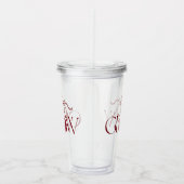 Gloed Acryl Drinkbeker (Rechts)