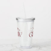 Gloed Acryl Drinkbeker (Links)