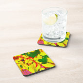 "Gloed Autumn Leaves" Cork Onderzetter set (Rechterzijde)