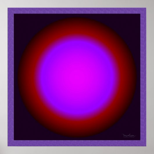 Gloed Ball betoveren Poster (Voorkant)