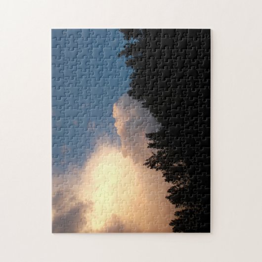 Gloed Clouds Legpuzzel (Verticaal)