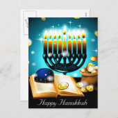 gloed feestdagenkaart (Voorkant / Achterkant)