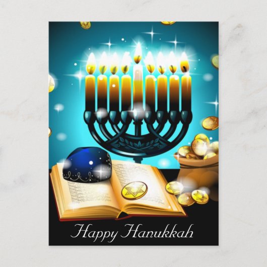 gloed feestdagenkaart (Voorkant)