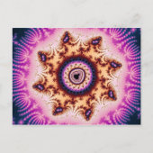 Gloed - Fractaal Briefkaart (Voorkant)