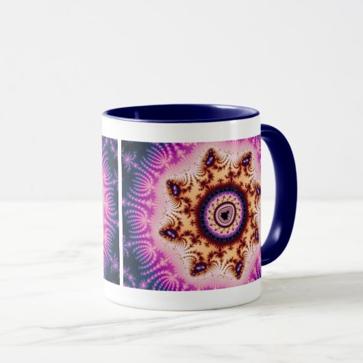 Gloed - Fractale Mok (Voorkant rechts)