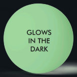 Gloed - Glow-in-the-Dark "Green" Ping-Pong Ball<br><div class="desc">"GLOWS IN DE DARK"tekst in zwart op een gloed-in-het-donker pingpongbal!* De productbeschrijving verklaart dat deze kleur "Gloed in het Donkere Groene"is. *Gelieve te merken op dat als u dit ontwerp ("Gloed in de Donker") op één van de pingpongballen opdracht geeft die niet in het donker gloeit, pingpongbal niet in het...</div>