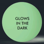 Gloed - Glow-in-the-Dark "Green" Ping-Pong Ball<br><div class="desc">"GLOWS IN DE DARK"tekst in zwart op een gloed-in-het-donker pingpongbal!* De productbeschrijving verklaart dat deze kleur "Gloed in het Donkere Groene"is. *Gelieve te merken op dat als u dit ontwerp ("Gloed in de Donker") op één van de pingpongballen opdracht geeft die niet in het donker gloeit, pingpongbal niet in het...</div>