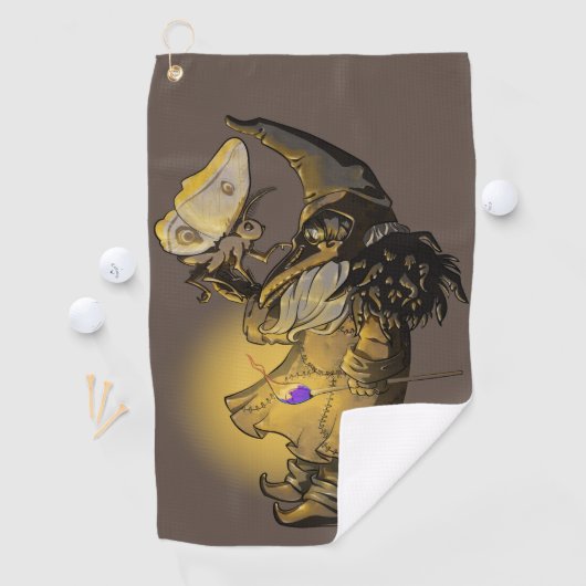 gloed golfhanddoek (Insitu)