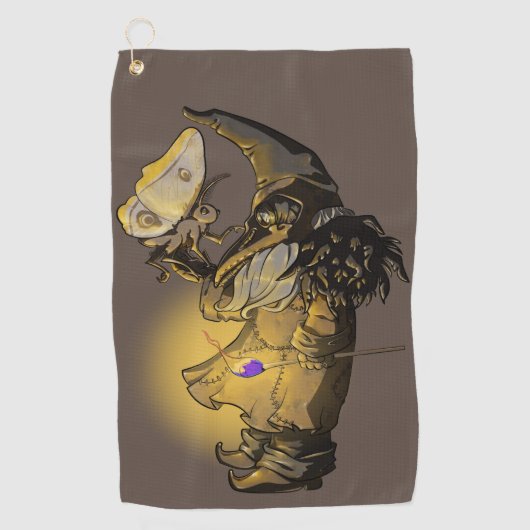 gloed golfhanddoek (Voorkant)