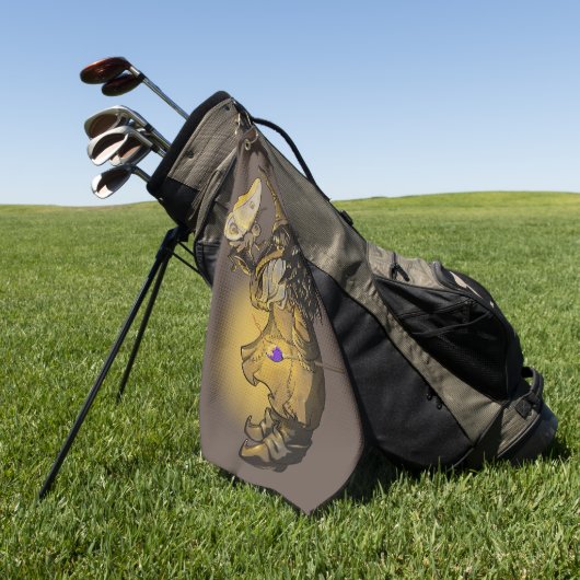 gloed golfhanddoek (Groen)