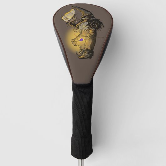 gloed golfheadcover (Voorkant)