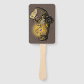 gloed handwaaier (Voorkant)