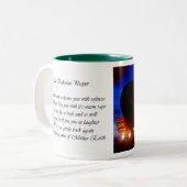 Gloed II Tweekleurige Koffiemok (Voorkant links)