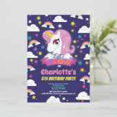 Gloed in de donkere eenduidige verjaardagsuitnodig kaart (Staand voorkant)