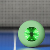 (Gloed in de Donkere) GROEN, GEEL OF ORANJE - Pingpongbal (Net)