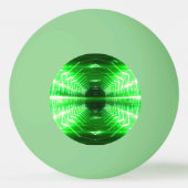 (Gloed in de Donkere) GROEN, GEEL OF ORANJE - Pingpongbal (Achterkant)