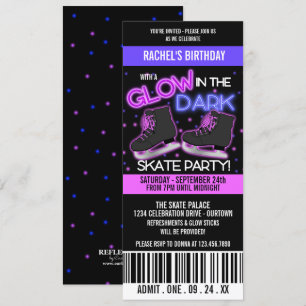 Gloed in de Donkere ijsschaatpartij Kaart