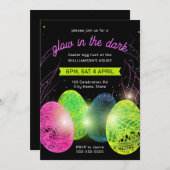 Gloed in de donkere paastante kaart (Voorkant / Achterkant)