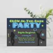 Gloed in de donkere partij kaart (Staand voorkant)