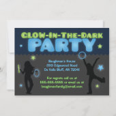 Gloed in de donkere partij kaart (Achterkant)