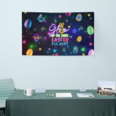 Gloed in de donkere roosterboer spandoek (Beurs)