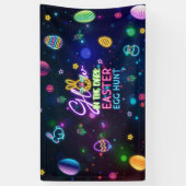 Gloed in de donkere roosterboer spandoek (Verticaal)