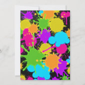 Gloed in de donkere uitnodiging (Achterkant)