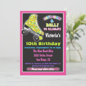 Gloed in de uitnodigingen van de donkere rol Skati (Staand voorkant)