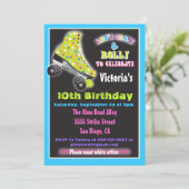 Gloed in de uitnodigingen van de donkere rol Skati (Staand voorkant)