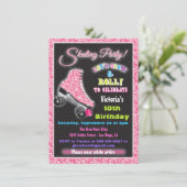 Gloed in de uitnodigingen van de donkere rol Skati (Staand voorkant)