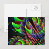 Gloed in het donker Abstract.JPG Briefkaart (Voorkant / Achterkant)