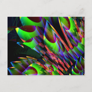 Gloed in het donker Abstract.JPG Briefkaart