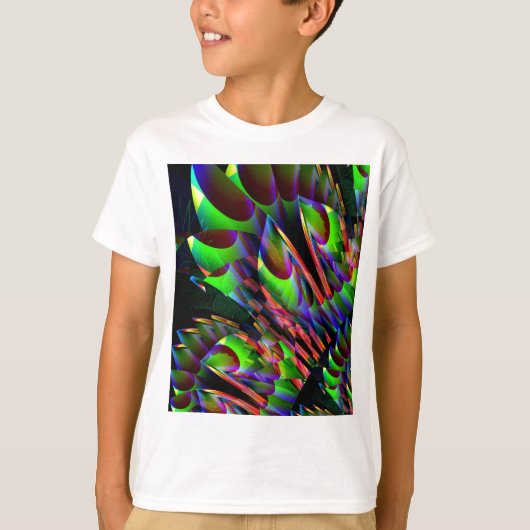 Gloed in het donker Abstract.JPG T-shirt (Voorkant)