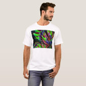 Gloed in het donker Abstract.JPG T-shirt (Voorkant volledig)