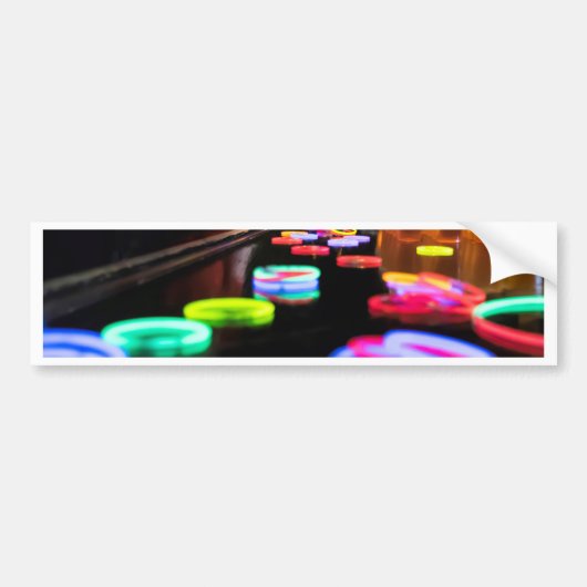 Gloed in het donker bumpersticker (Voorkant)