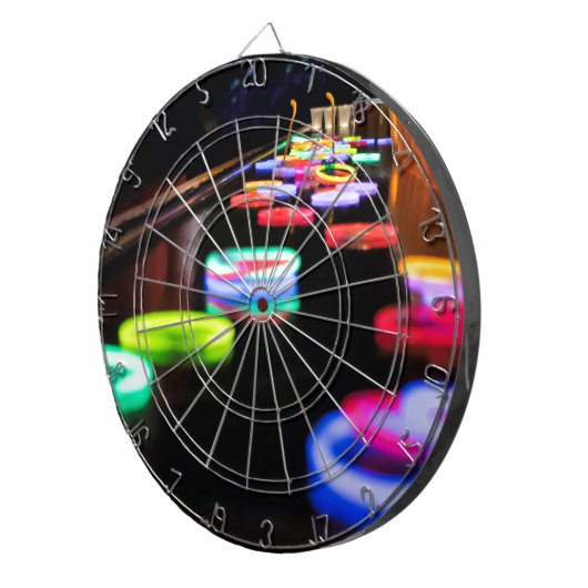 Gloed in het donker dartbord (Voorkant Rechts)