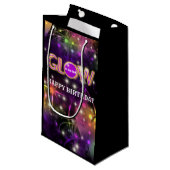 Gloed in het donker kinder feest voor volwassenen klein cadeauzakje (Voorkant Gekanteld)