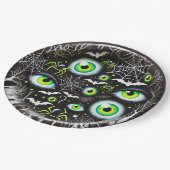 Gloed in het donker papieren bordje (Gekanteld)